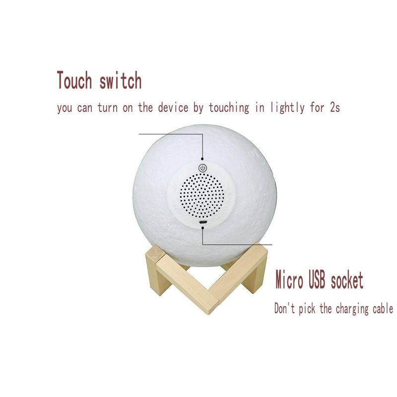 Mini veilleuse musulmane lumineuse sacrée, boîte à lampe Coran, cadeau Coran, Azan, haut-parleur Bluetooth sans fil, son portable Blutooth_voghion.com