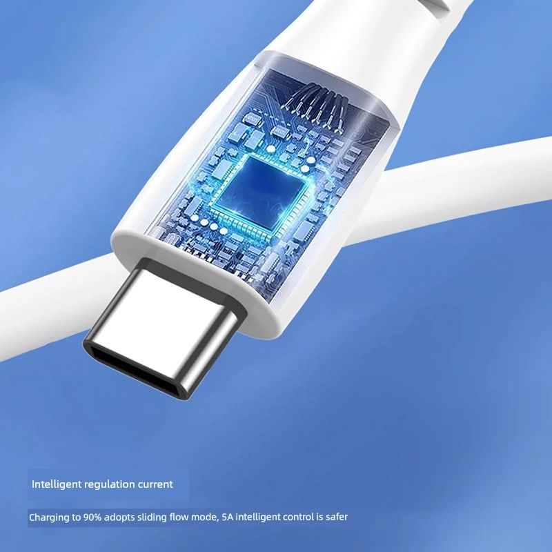 Unschlagbare Qualität, anwendbar auf iPhone, Android, Typ C, Huawei, Oppo, Xiaomi, Mobiltelefon, 5A, Schnellladedaten, 1 m Ladekabel_voghion.com