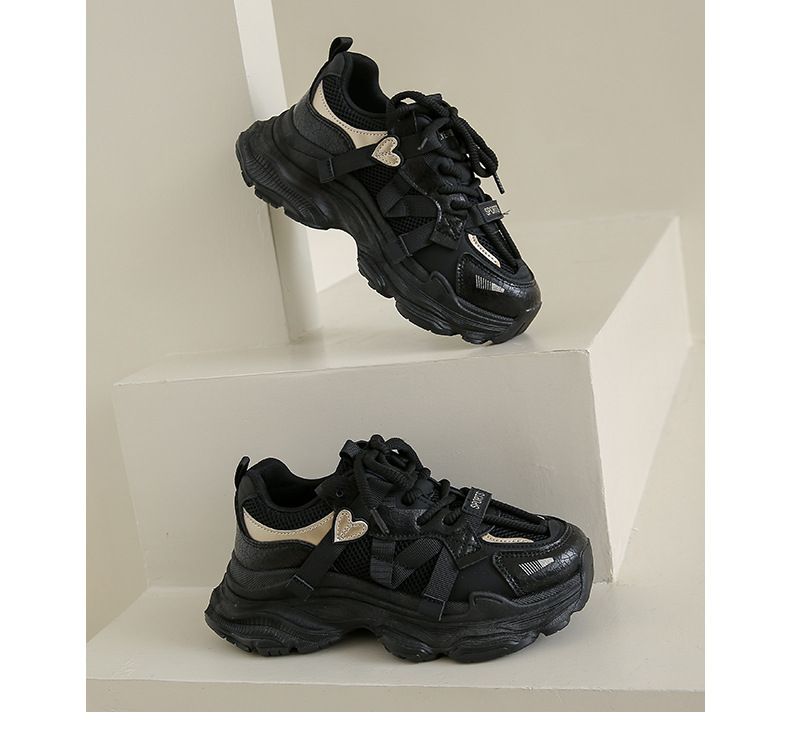 Women's Chunky Dad Shoes - Platform Sneakers For Running & Casual Wear, Thick Sole Comfortable Walking Shoes_voghion.com