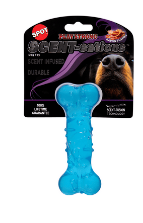 SPOT Dog Toy, Bacon Flavor, Scent Infused_voghion.com