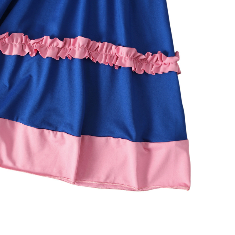 Babykleidung Kinder langärmeliges langes Kleid + Kopftuch zweiteilige Kinderkleidung ins_voghion.com
