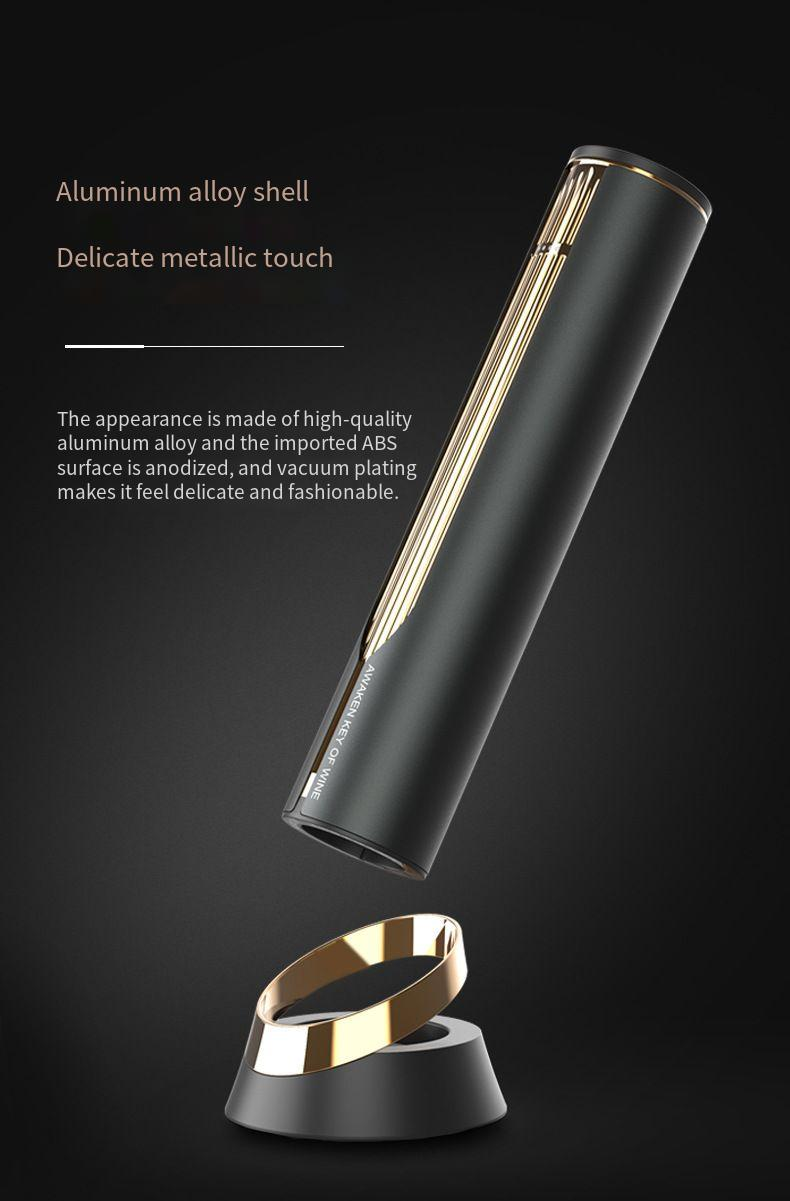 Cap New Electric Gift Set Fully Automatic Red Wine Bottle Can Opener_voghion.com