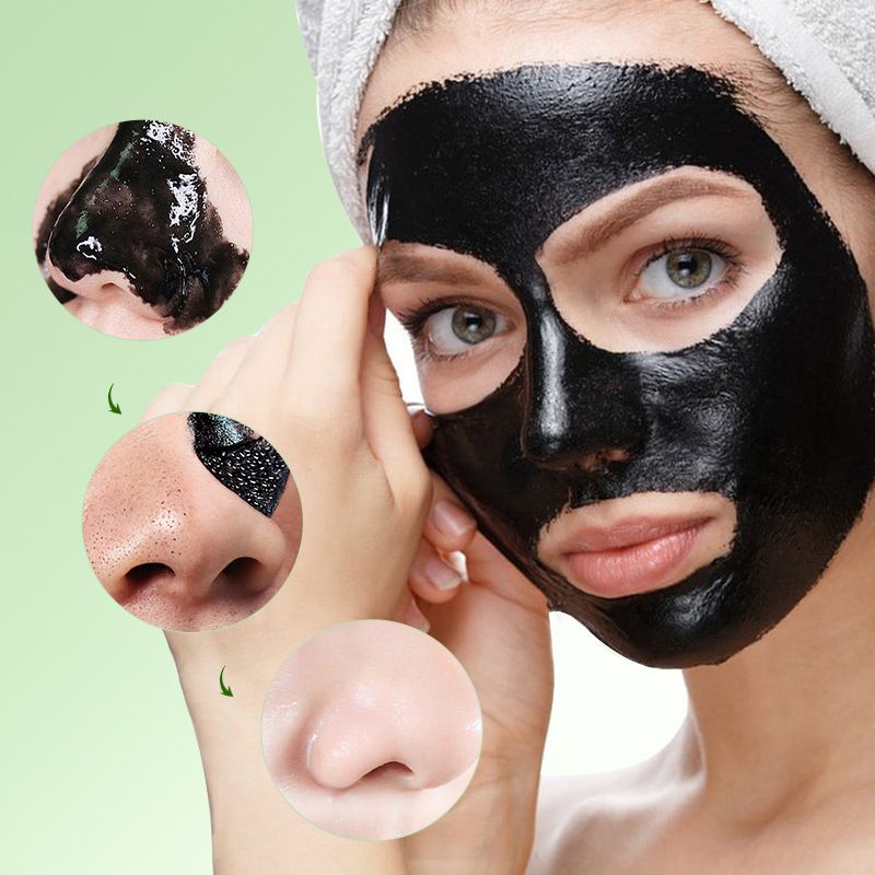 All English ZOZU Bamboo Charcoal Cleaning Oil Control Mud Film Adsorption Deep Pore Purification facial mask_voghion.com