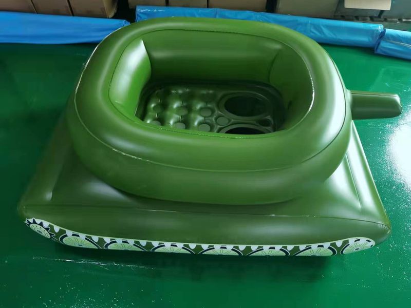 Inflatable Toy Floating Row Swimming Ride-On With Gun Adult Water Tank Battle Ship_voghion.com