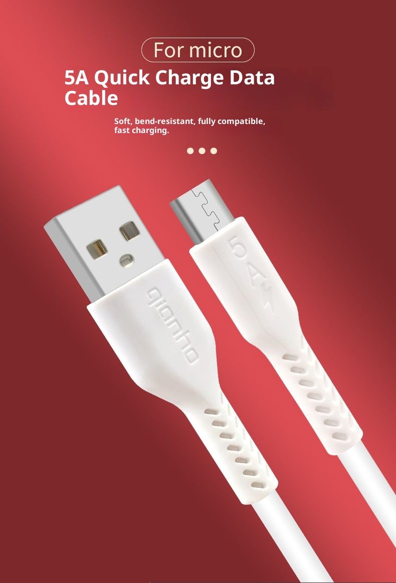 Digitex Qianhong 5A compatibel met Android Type-C data snellaadkabel_voghion.com