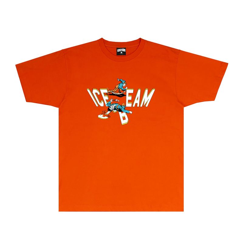Long term availability of BBC Flying Dog Ice Cream Fighting Printed Short sleeved T-shirts_voghion.com