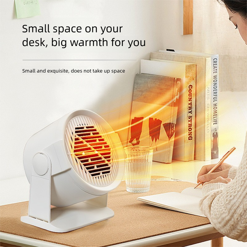 Termoventilatore da tavolo - Mini design portatile con funzione scaldapiedi_voghion.com