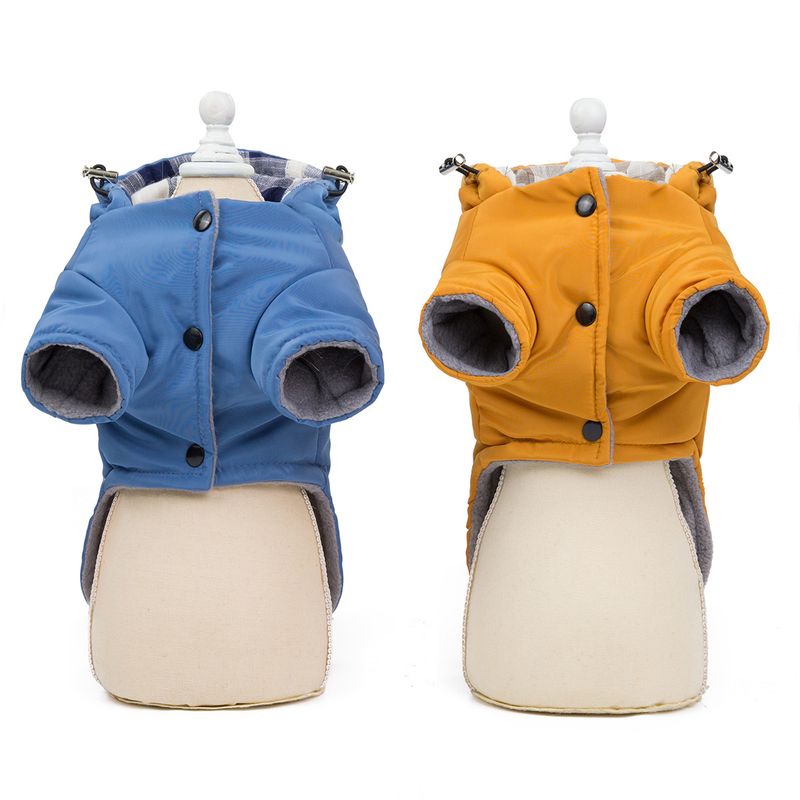 Vêtements pour animaux de compagnie pour chiens et chats, nouvelle collection automne/hiver, pattes épaisses, vêtements en coton Peacekeeper_voghion.com