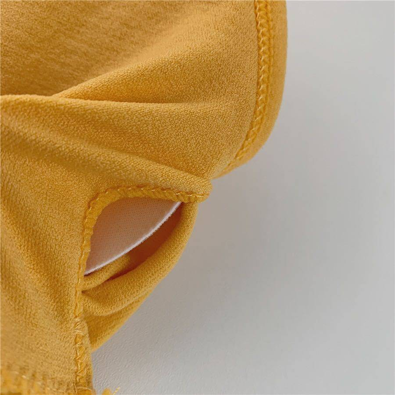 SUPERFLOWER New Seamless Strap Cross Gather Tank Top Wrap Chest Underwear for Women_voghion.com