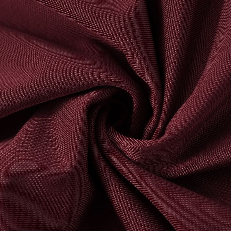 Abito corto sexy senza schienale con pieghe multiple, ampio e scollato, da donna, autunno e inverno_voghion.com