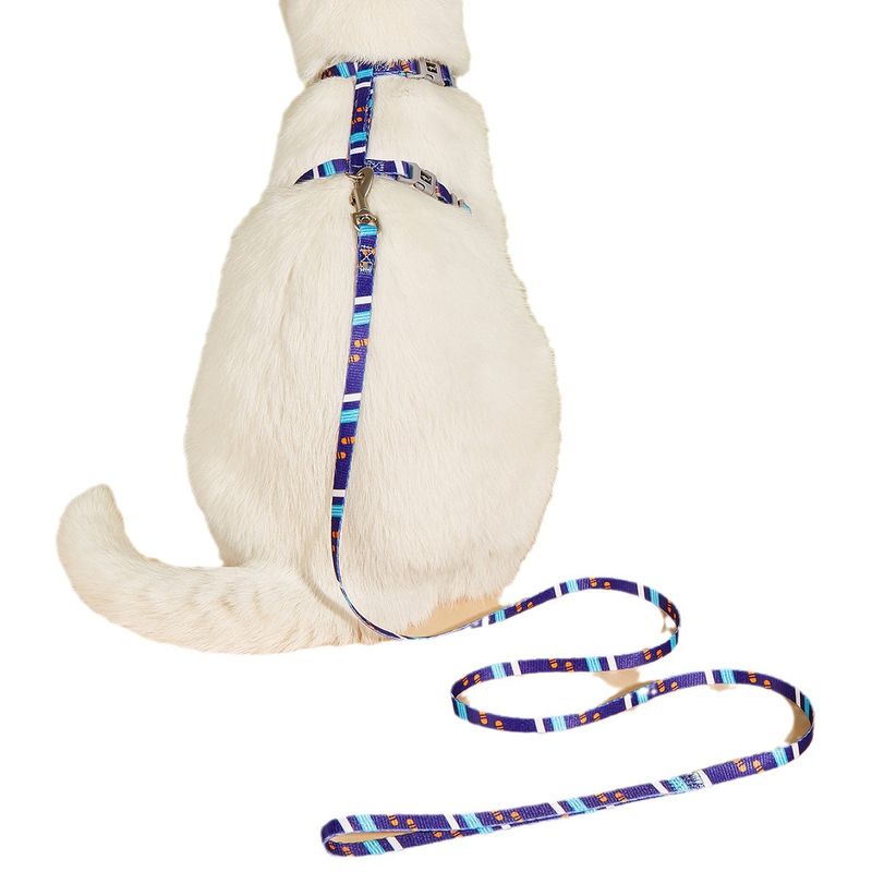 Anti-Escape Outdoor Convenient Comfortable Leash I-Shaped Adjustable Cat Traction Rope_voghion.com