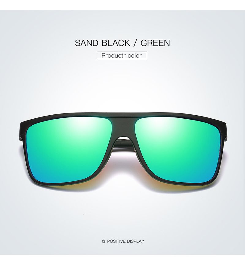 Quadratische polarisierte Sonnenbrille für Herren und Damen, Sport, Autofahren, Outdoor-Sonnenbrille_voghion.com