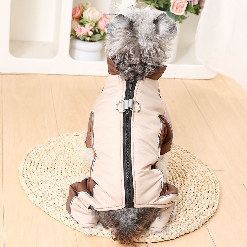 New Clothes Four-Legged Autumn Winter Pet Camouflage Cotton Coat Waterproof Warm Cold-Proof Dog Outerwear Jacket_voghion.com