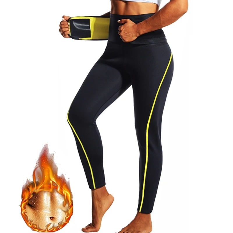 Damen Shapewear Figurformender Shapewear mit Sauna-Effekt und Taillengürtel, Shapewear für das Training im Fitnessstudio_voghion.com