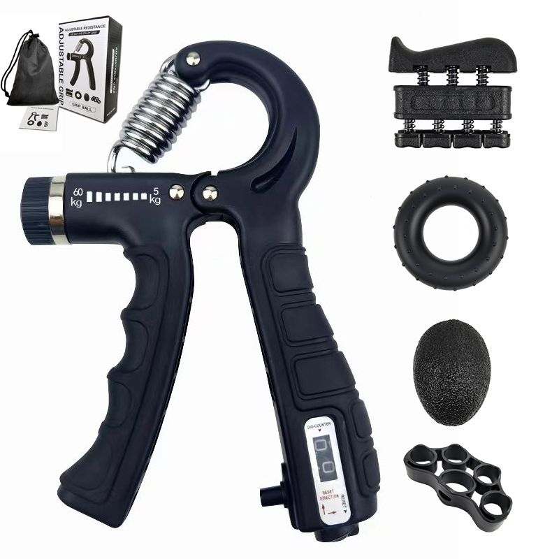 5-teiliges Handkraft-Set in Farbbox für Erwachsene und Kinder, Silikon-Griffbälle für das Handkrafttraining_voghion.com