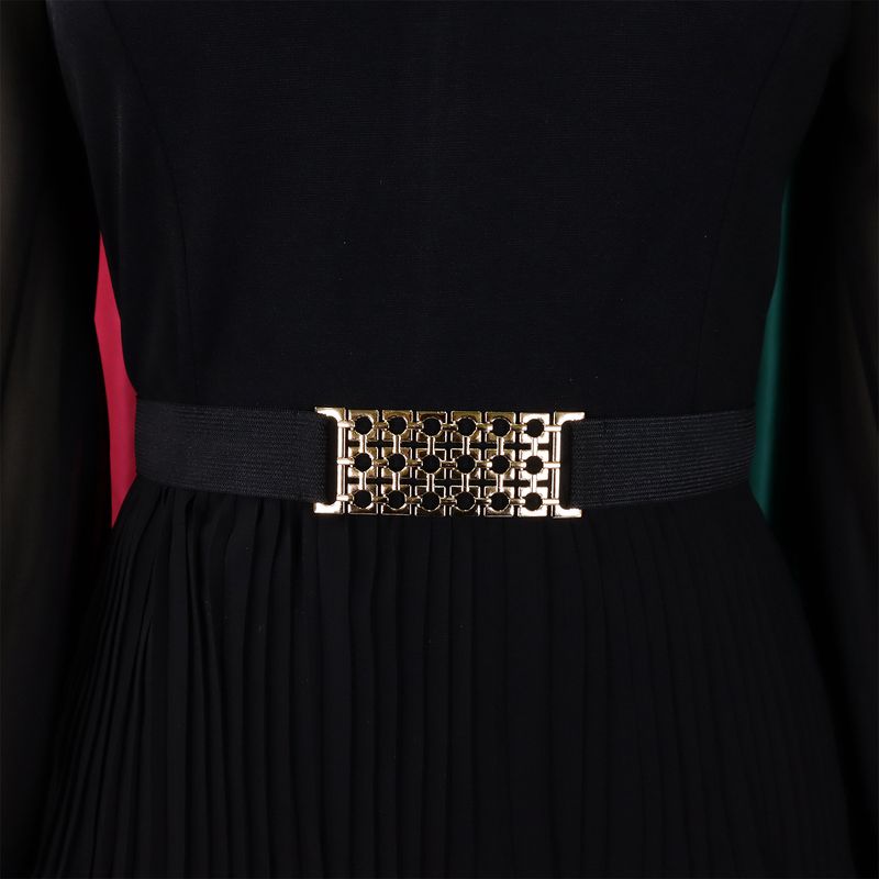 Ropa de mujer Nueva moda tradicional Tongle Top de manga larga Pantalones de pierna ancha Traje de dos piezas_voghion.com
