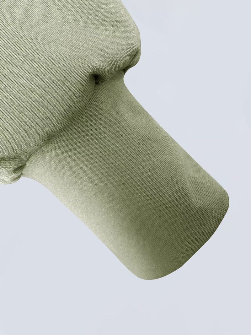 Zweiteiliges Lounge- und Jogging-Set – Strickoberteil mit V-Ausschnitt und lässige Hose, bequeme Loungewear für Damen (Matcha-Grün, S-XL)_voghion.com