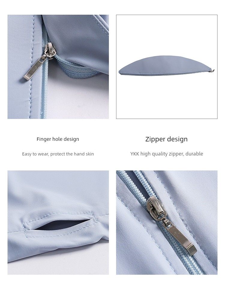 Γυναικείο μπλουζάκι προστασίας από την υπεριώδη ακτινοβολία UV για το καλοκαίρι του 2022, λεπτό, αναπνεύσιμο, μεταξωτό, αντιηλιακό, UPF50+_voghion.com