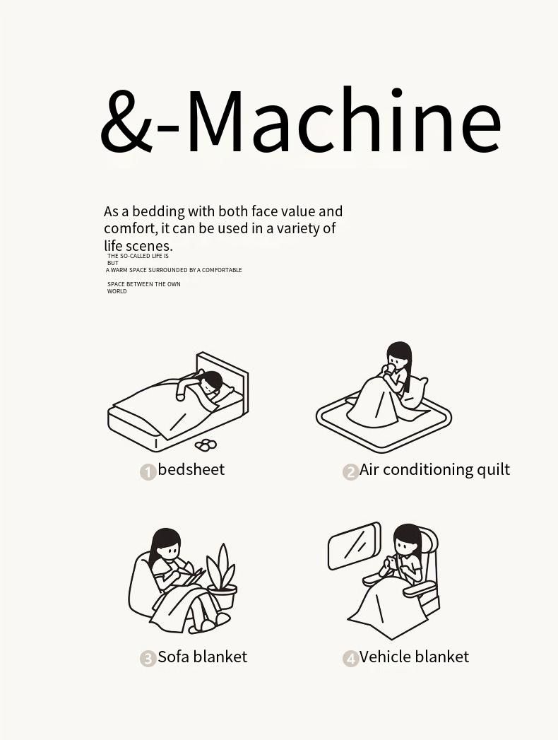 2025 New Jacquard Shu Cotton Wool Lamb Wool Blanket Gift Thickened Blanket_voghion.com