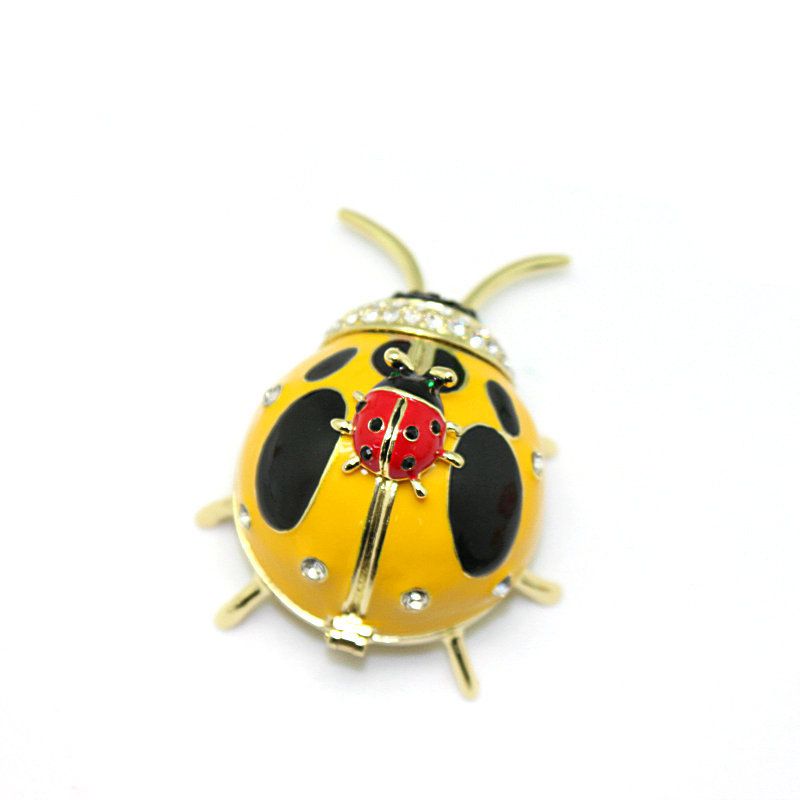 Cross-border supply enamel metal beetle decorative box alloy jewelry box ornaments small jewelry storage box wholesale_voghion.com
