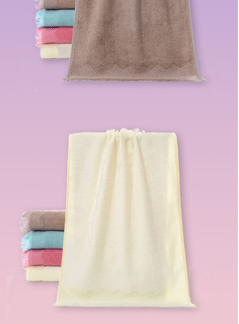 Asciugamano in fibra di bambù, asciugamano per il viso per adulti morbido e ispessito, confezione regalo, asciugamano per il viso_voghion.com