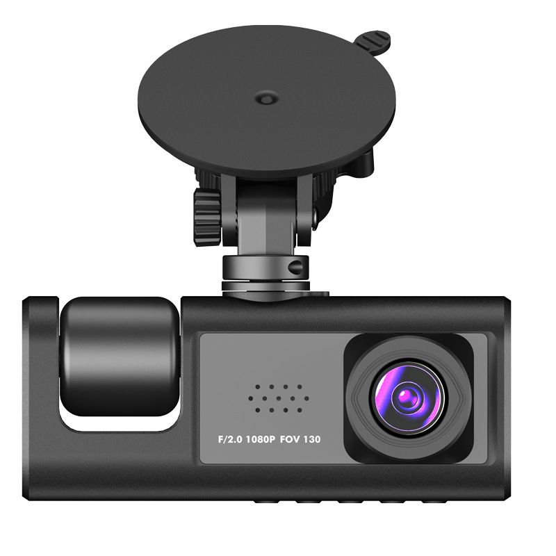 Privatus 3 modelio objektyvo vaizdo įrašymo įrenginys, 2 colių ekranas, automobilinis įrašymo įrenginys HD naktinio matymo DASHCAM automobilinis DVR_voghion.com