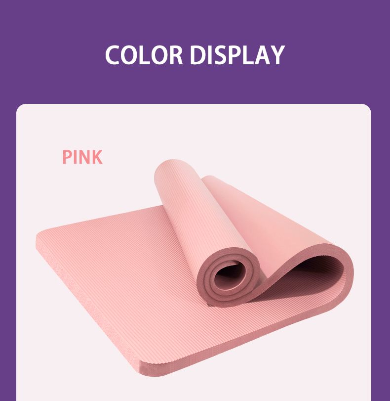 15MM//20MM Thick Non-slip Yoga Mat High-density Sports Fitness Mat Home Sports Pilates Gymnastics Exercise Gymnastics_voghion.com