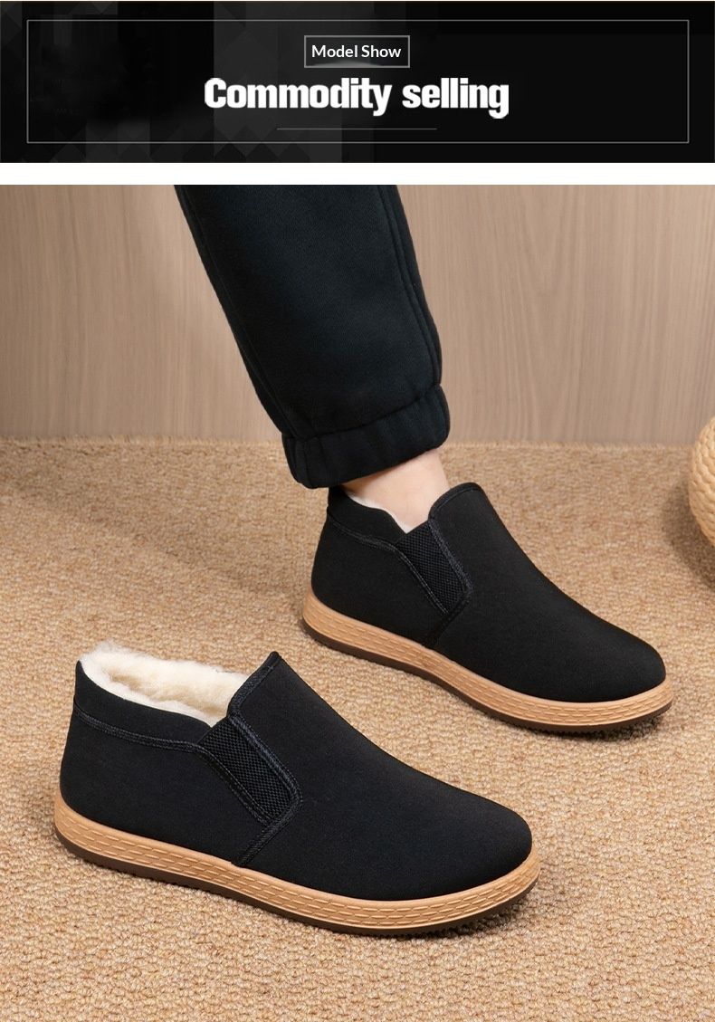 WalkPrime Winter New Old Beijing Stoffschuhe für Herren, fleecegefüttert, dick gefüttert, kältebeständig, warme Schuhe, rutschfest, bequem_voghion.com
