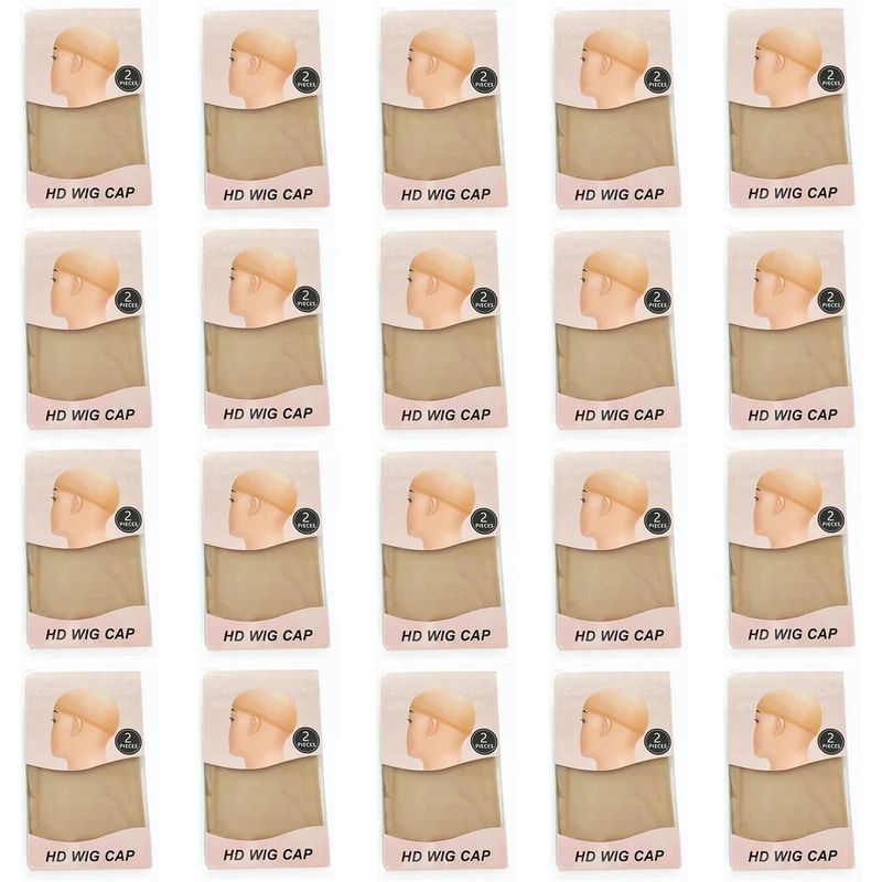 prodotti caldi cuffia per parrucca HD calze trasparenti ad alta definizione cuffia a rete calzini copricapo parrucca retina per capelli 2 PZ_voghion.com