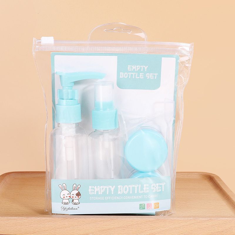 Reise-Mini-Make-up-Kosmetik-Gesichtscreme-Topfflaschen aus Kunststoff, transparent, leer, Make-up-Behälter, Flasche, Reisezubehör_voghion.com