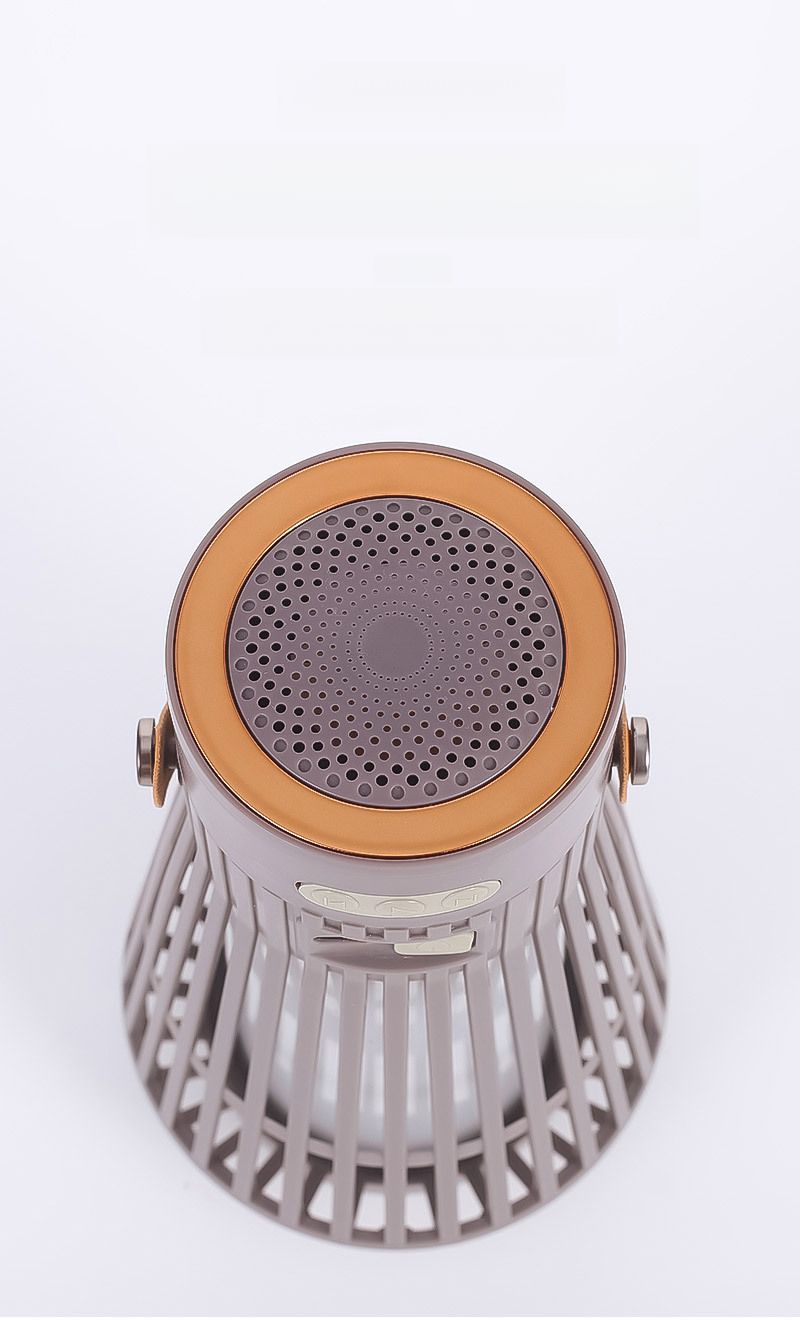 Outdoor Multifunctional LED Portable Atmosphere Bluetooth Speaker Flame Camping Light_voghion.com