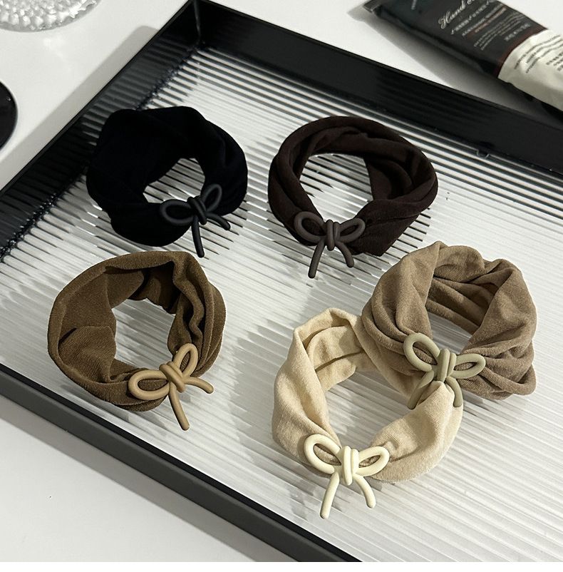 Maschera per il viso gigante in morbida pelle, anello per capelli, corda per la testa, da donna, allargata, elasticizzata, senza cuciture, con cinturino da polso, accessori per capelli_voghion.com