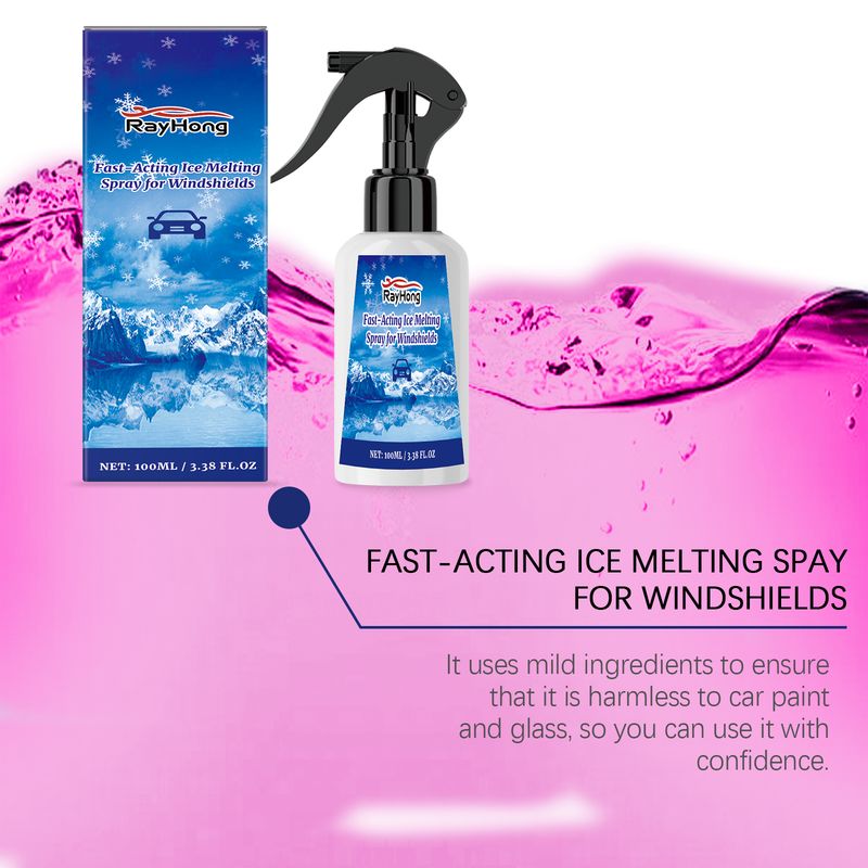 Rayhong Car Windshield Defogging And Deicing Quick Snow Melt Spray_voghion.com