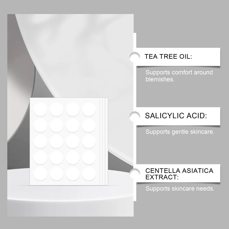 Face Gentle Care Facial Daily Cleaning Skin Friendly Breathable Acne Patch_voghion.com