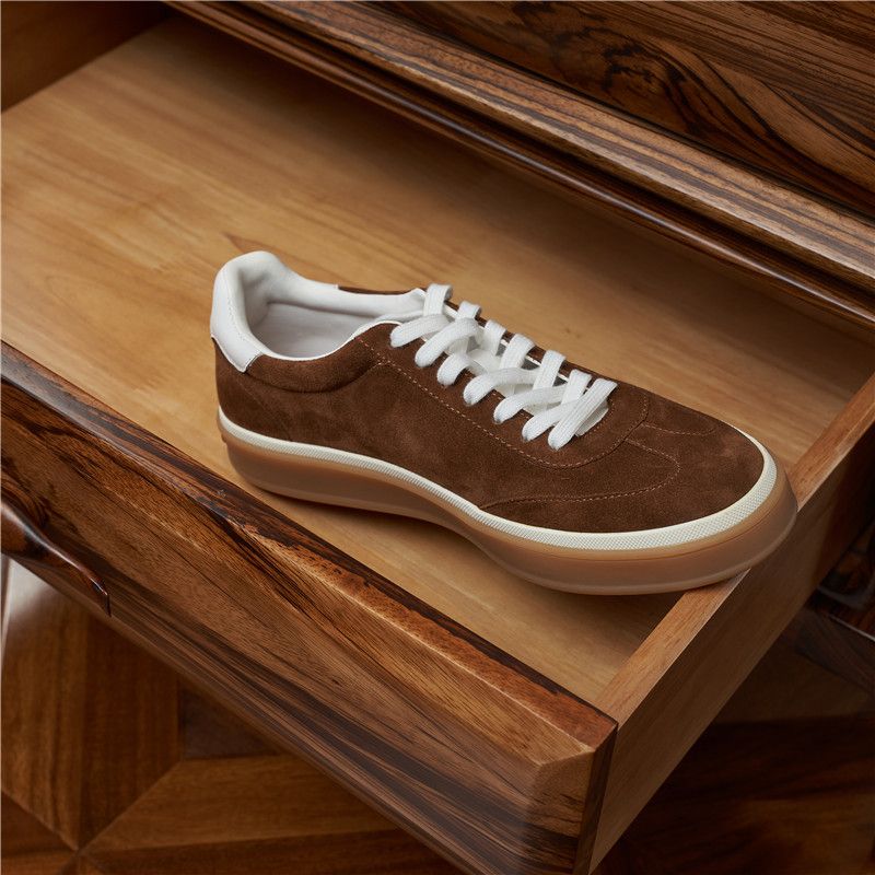 LP German Training For Men: Fashionable, Lightweight, Comfortable Design, Board Shoes, Business Casual, Cowhide, Soft_voghion.com