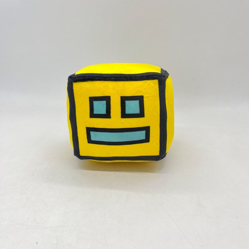2023 Nouveau Jeu de Géométrie Dash Jouet en Peluche Mignon Dessin Animé Anime Jeu Poupée Douce En Peluche Peluche Jouet Enfant Cadeau D'anniversaire Décoration de La Maison_voghion.com