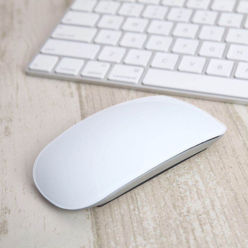 Mini ordinateur de bureau optique sans fil, 1200DPI, commande tactile, Plug Play, muet, réponse rapide, 2.4GHz, compatible Bluetooth_voghion.com