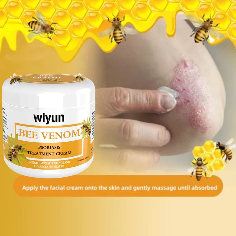 Wiyun Bienengift Hand- und Fußpflege, feuchtigkeitsspendend, angenehme Hautpflege, Creme zur äußerlichen Anwendung_voghion.com