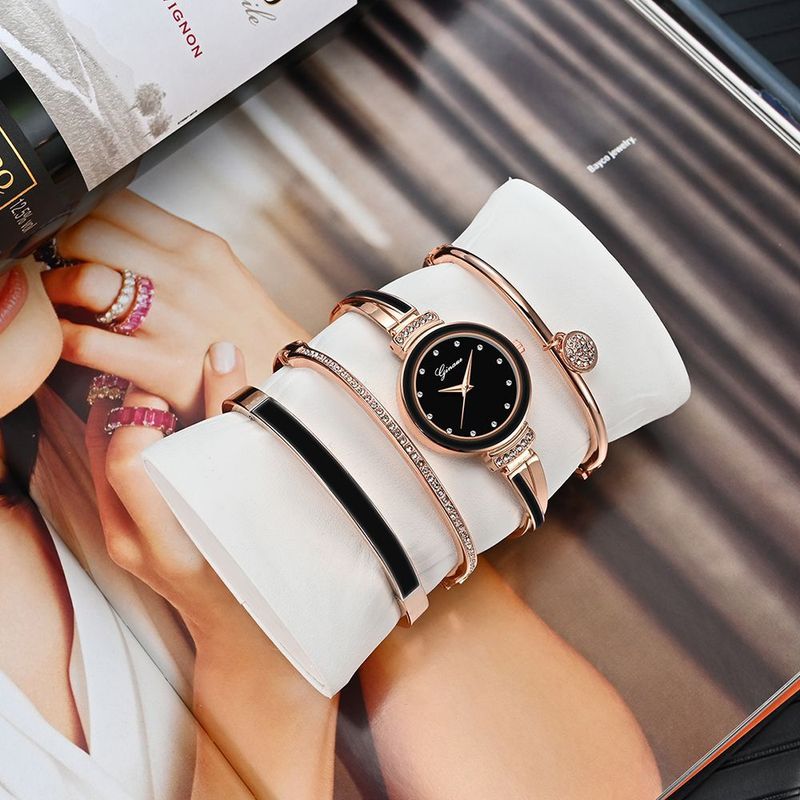 Dameshorlogeset 4-delig Damesmode Quartzhorloge_voghion.com