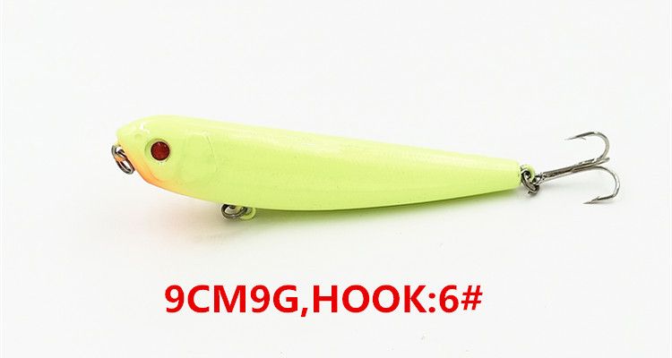 Angelwerkzeuge Ganzkörper-Leuchtköder Köder Nachtangeln Harter Köder Minnow Wave Climbing Rock Fat Man VIB Bleistift-Kombinationsset_voghion.com