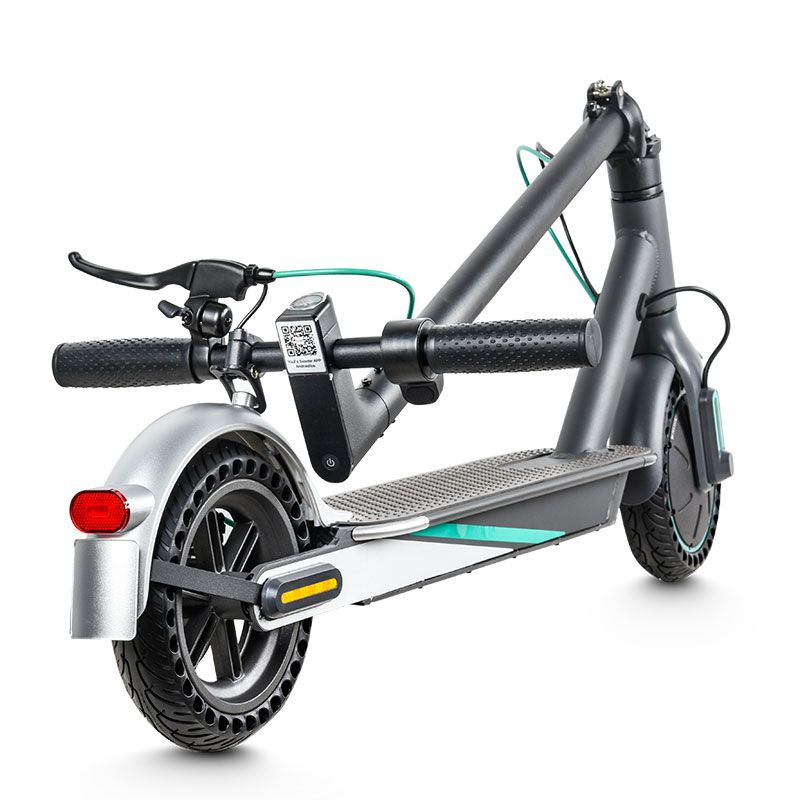 083 Monopattino elettrico pieghevole portatile a due ruote da 8,5 pollici per adulti con marchio condiviso_voghion.com