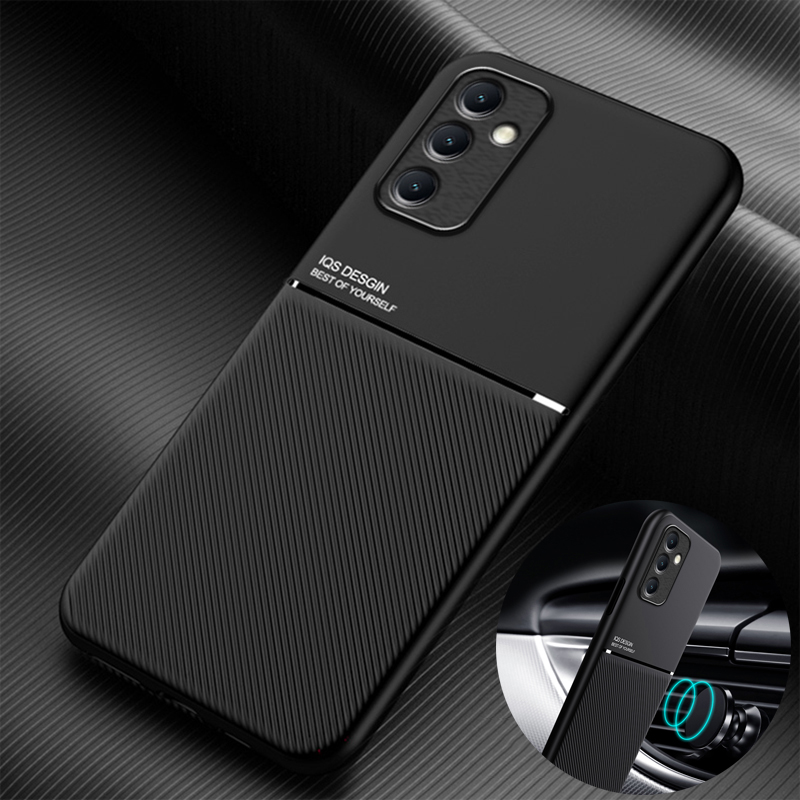 Pentru Samsung Galaxy A54 5G Carcasă auto cu placă magnetică pentru telefon pentru Samsung A54 a54 A 54 5g Carcasă din silicon moale din piele spate Carcasă_voghion.com