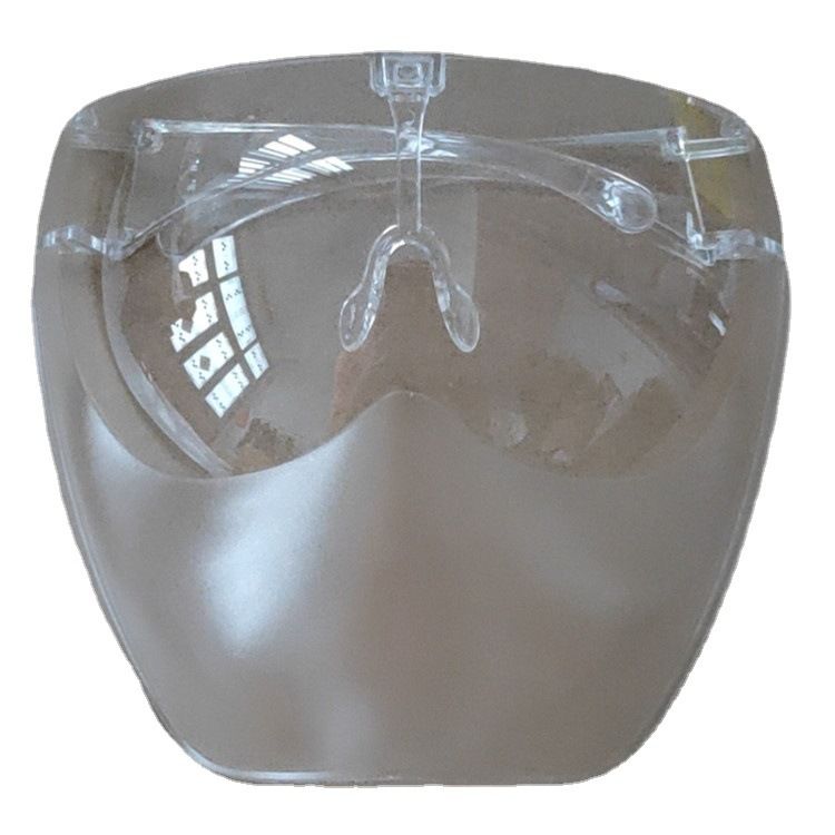 LazyZoom New Matte Anti-Fog Mask Transparent Protective Goggles Windproof Anti-Splash Face Shield_voghion.com