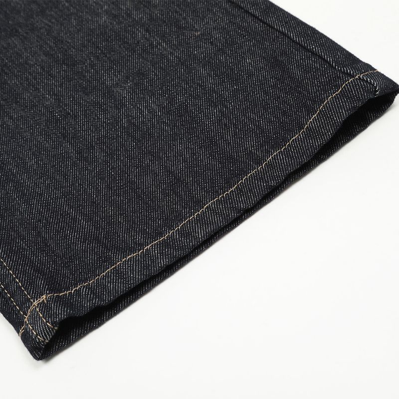 Drapey Floor-Length Straight-Leg Jean Men' Streetwear Trendy Looe Caual Solid Color Veratile Slimming Wide-Leg_voghion.com