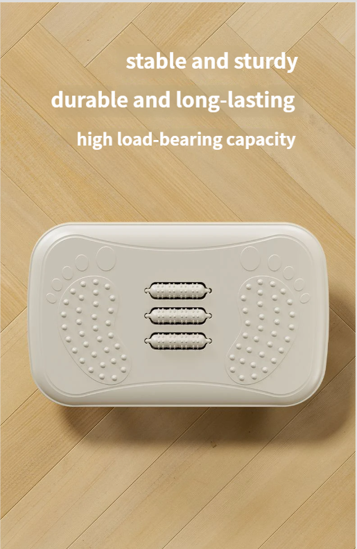 Fußstütze für unter den Schreibtisch, Anti-Schrägbein-Funktion, Massagehocker, Fußstütze für Zuhause_voghion.com