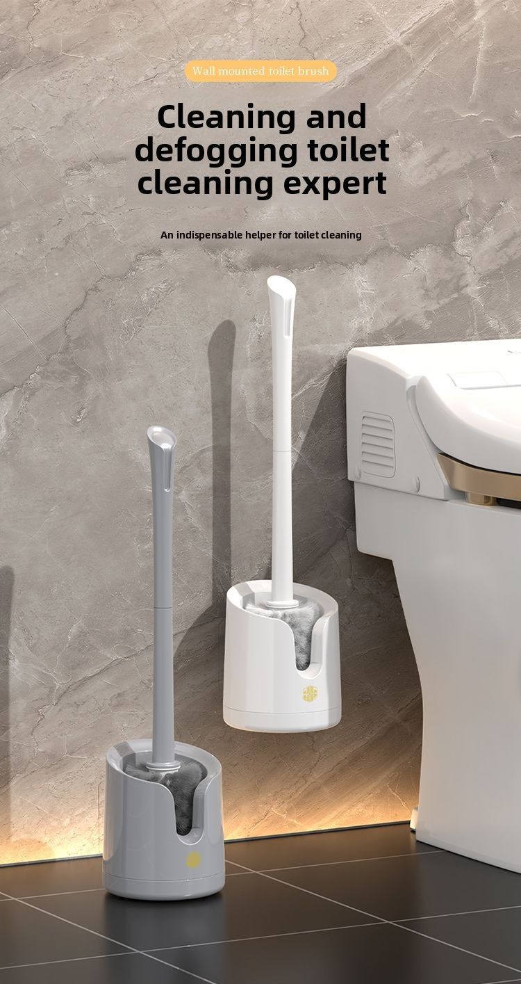 ACZT Long Handle Wall Brush - Hard-to-Reach Area Cleaner | Flexible Design_voghion.com