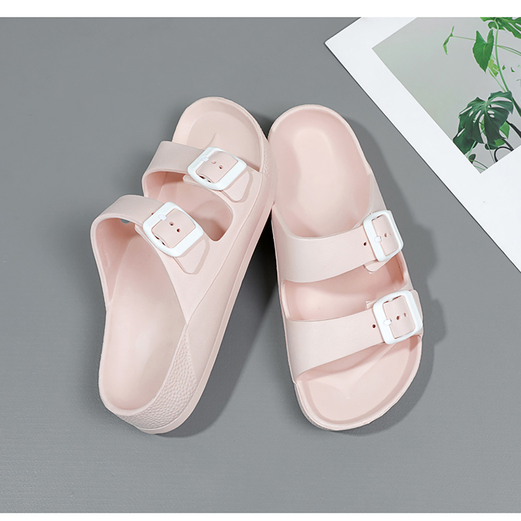 Damen-Sandalen mit offenem Zehenbereich und Riemenschnalle_voghion.com