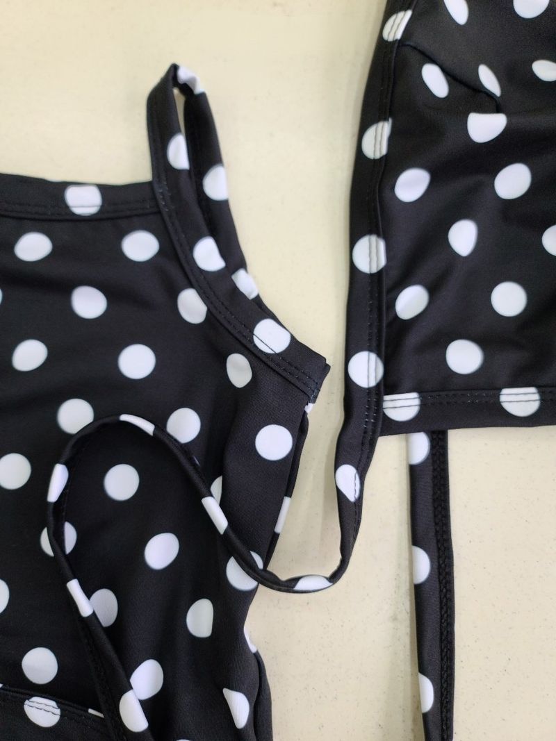 Schattig babybadpakje met afneembare capuchon voor meisjes - Zacht nylon badpakje voor pasgeborenen (0-12 maanden, 80 cm en kleiner)_voghion.com