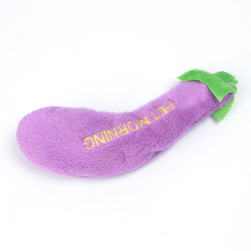 Cuscino per il mattino per animali domestici Paimoning Cat Grass Vegetable Shape Catnip Toy_voghion.com