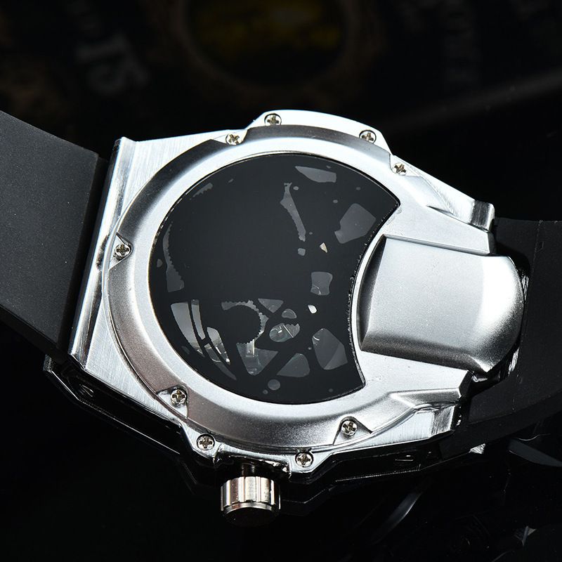 Messi Jason Statham Same Style Fashion Large Dial Men's Watch_voghion.com